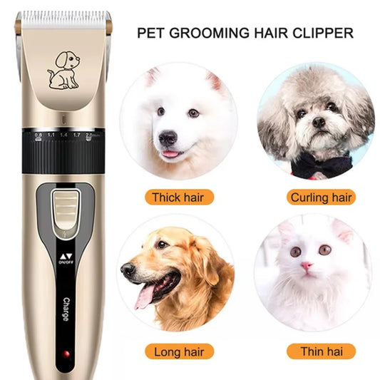Professional Cordless Pet Grooming Kit