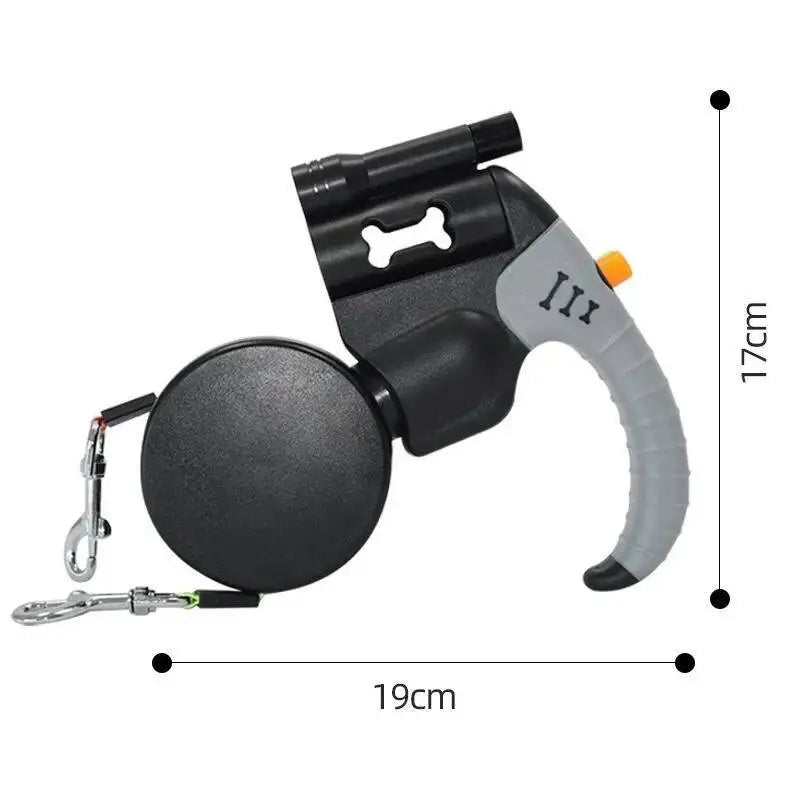 Pawora 360° Dual Retractable Dog Leash