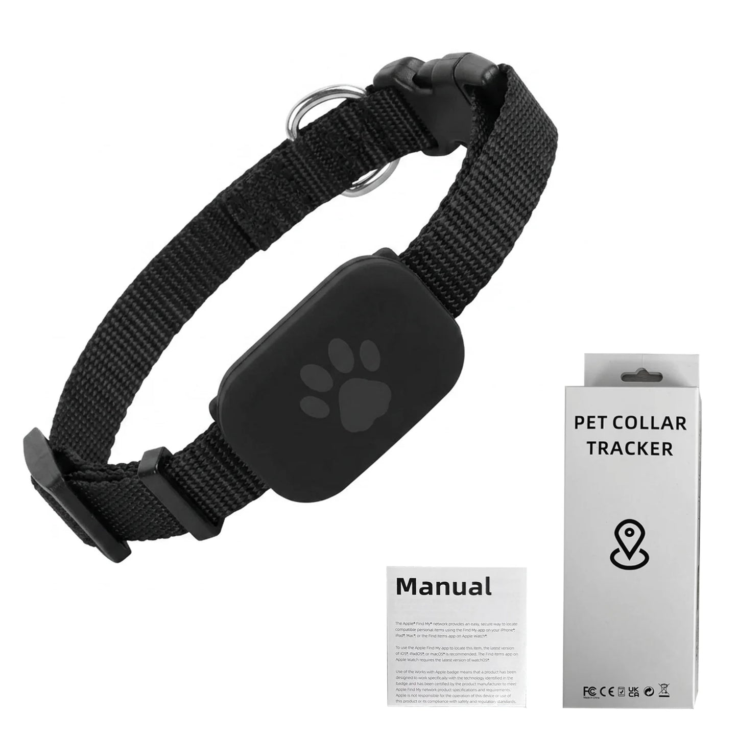 Apple Find My GPS Pet Tracker Collar for Dogs & Cats