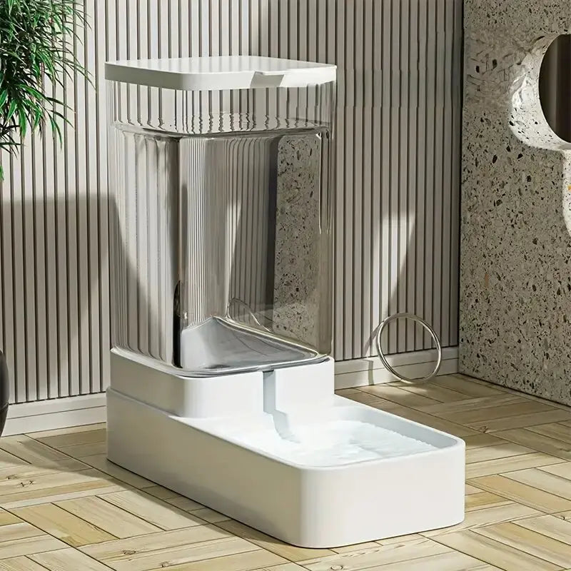 Automatic Gravity Pet Feeder & Water Dispenser for Dogs & Cats