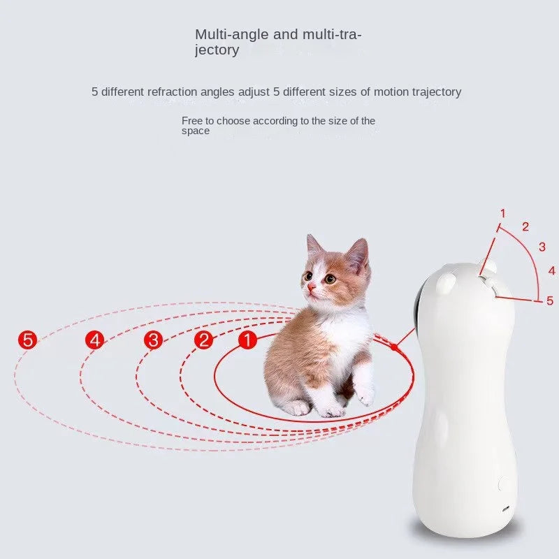 Smart Rotating Laser Toy for Cats