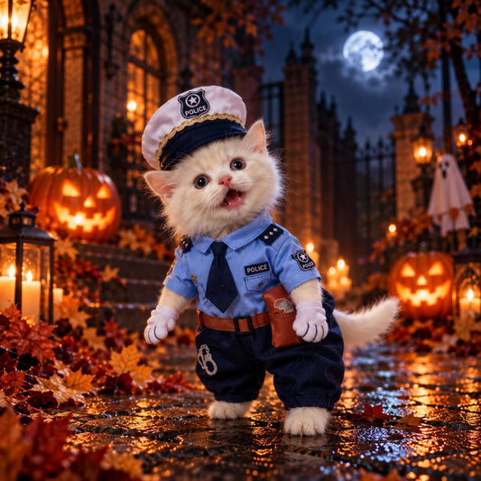 Police Officer Costume with Hat