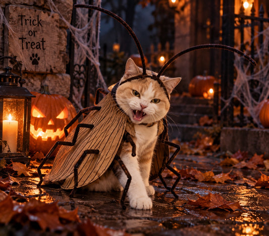 Cockroach Costume for Cats