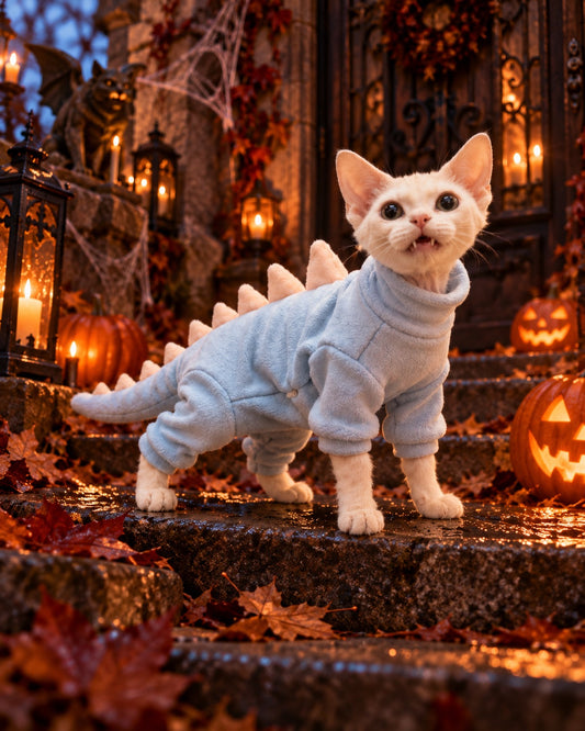Cozy Fleece Onesie for Cats