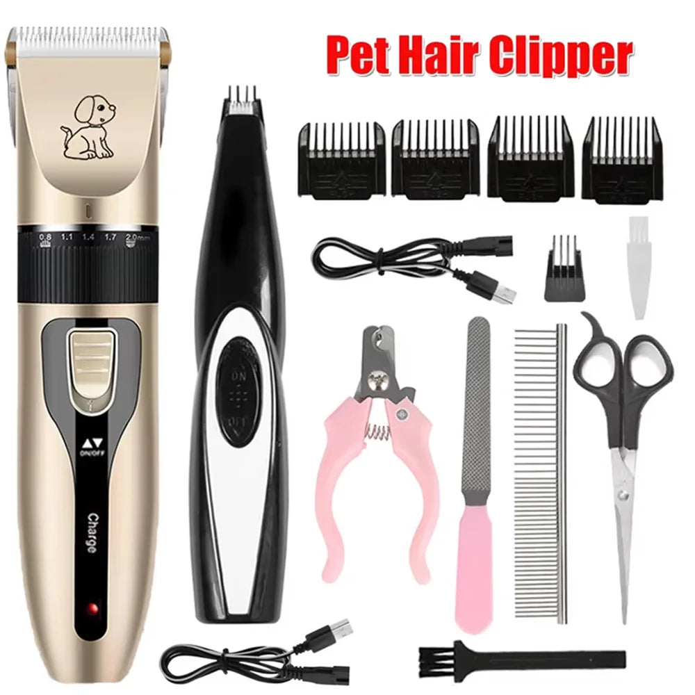 Professional Cordless Pet Grooming Kit