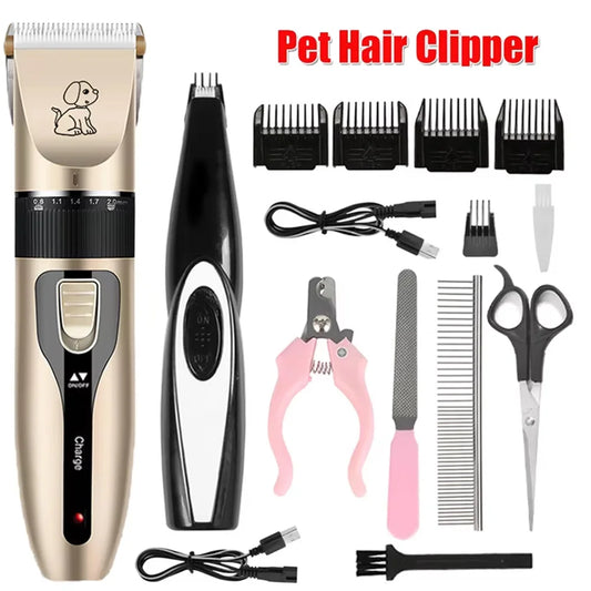 Professional Cordless Pet Grooming Kit