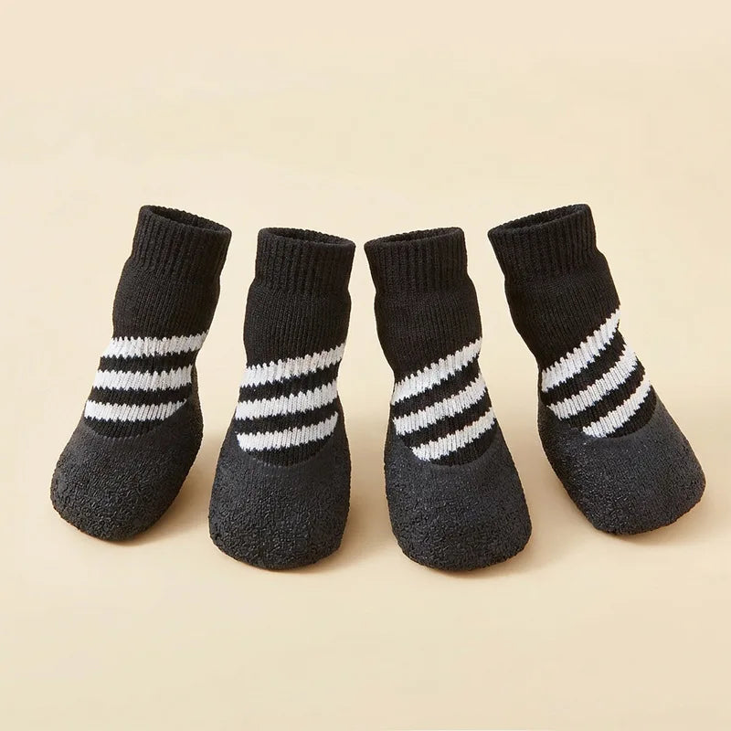 Summer Dog Paw Protector Boots – Breathable Non-Slip Socks