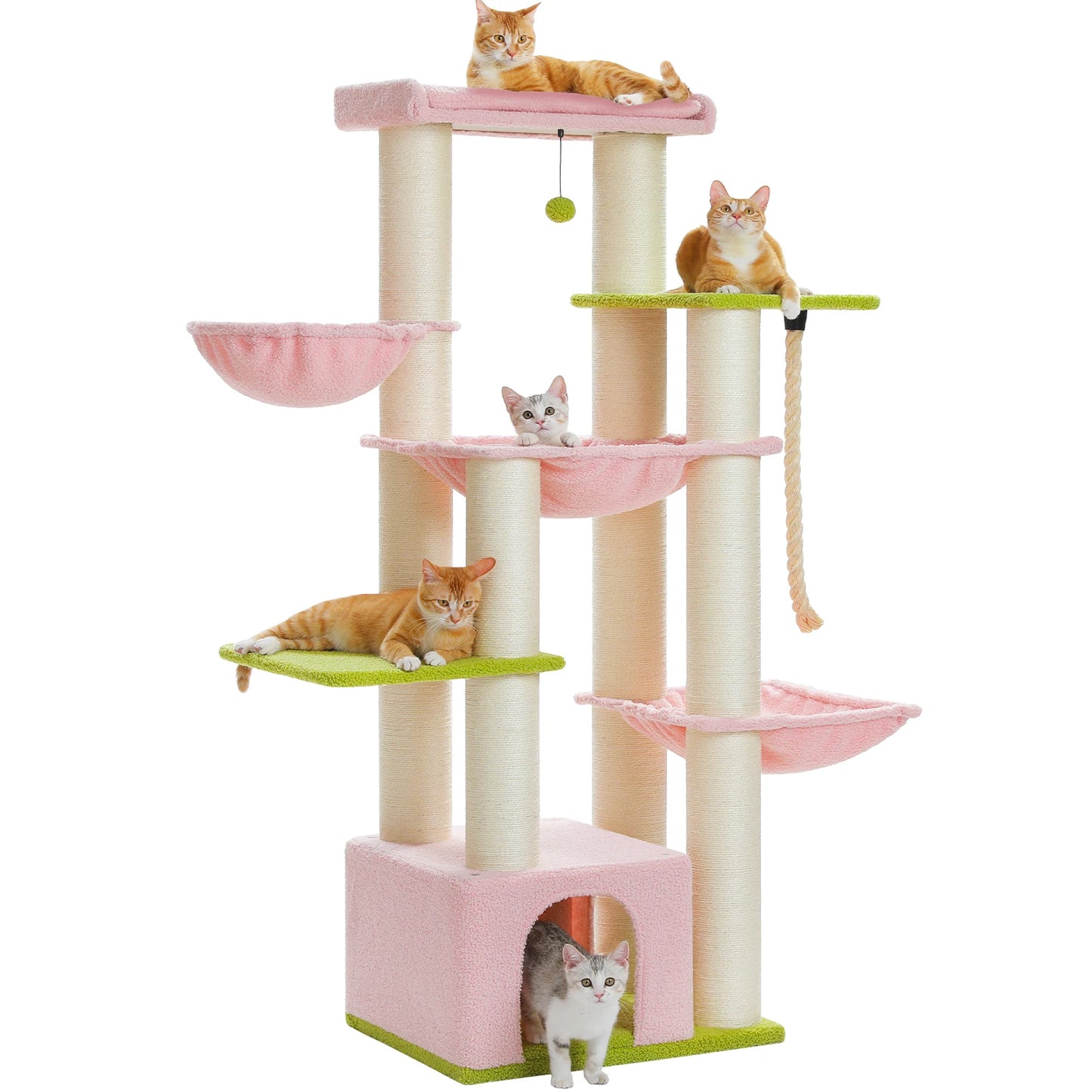 Pawora Luxury Multi-Level Cat Tree