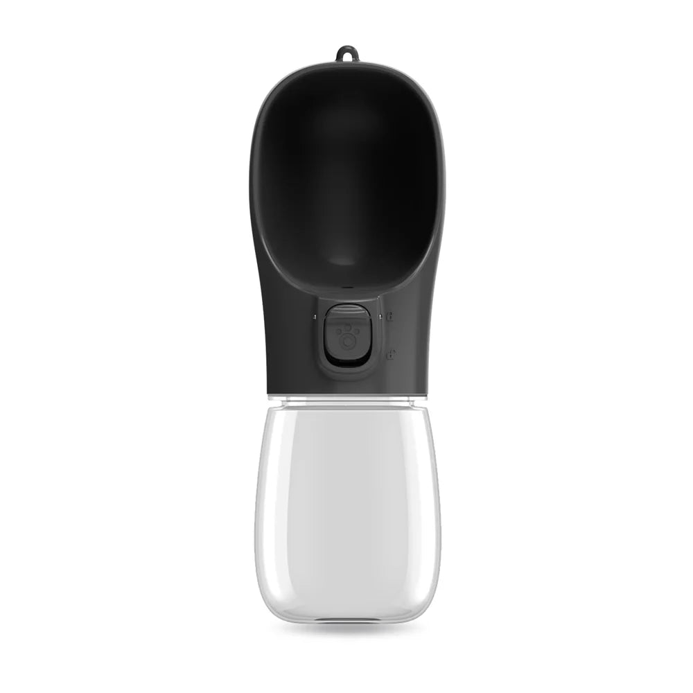 Leakproof Portable Pet Water Bottle with Built-In Travel Bowl