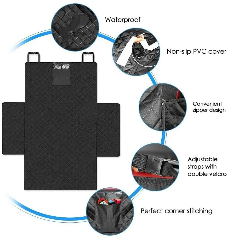 Heavy-Duty Waterproof SUV Cargo Liner for Dogs – Non-Slip Trunk Protector