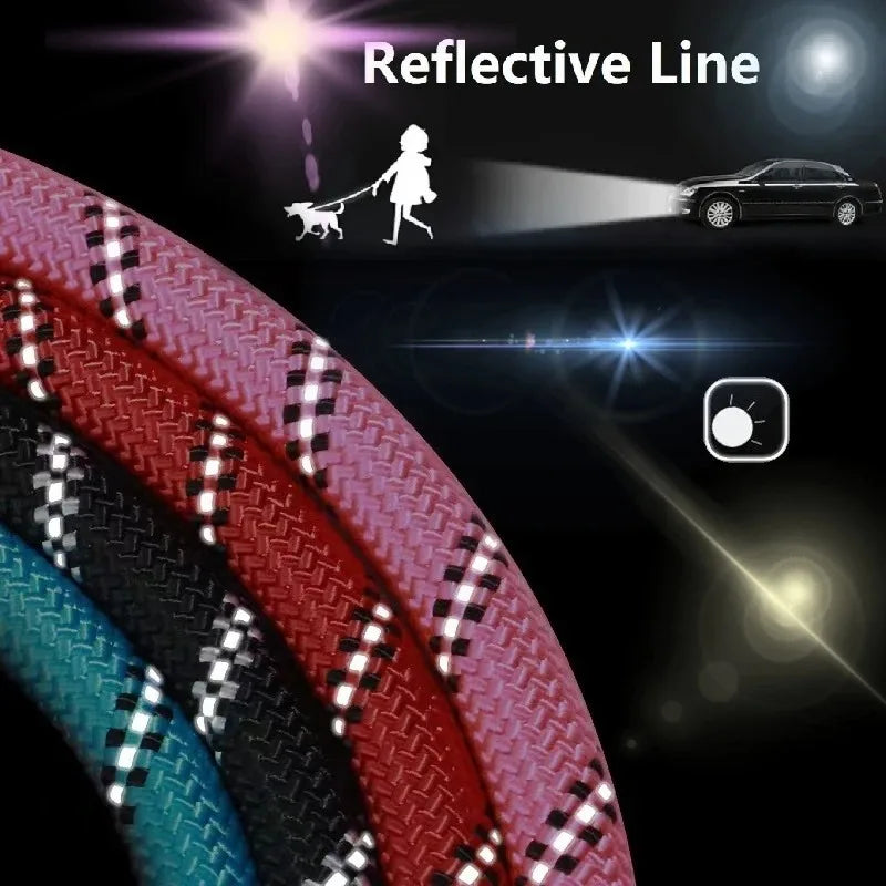 Pawora Reflective Rope Dog Leash