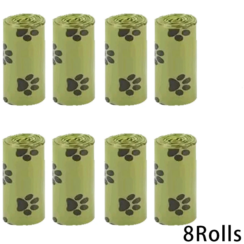 Cornstarch-Based Dog Poop Bags – Leakproof Waste Bag Rolls