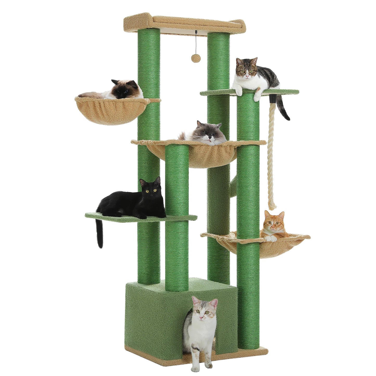 Pawora Luxury Multi-Level Cat Tree