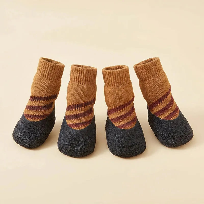 Summer Dog Paw Protector Boots – Breathable Non-Slip Socks
