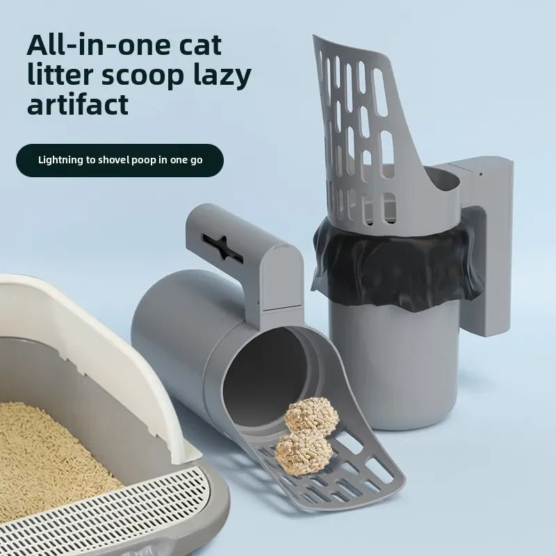 Cat Litter Scoop with Refill Waste Bags