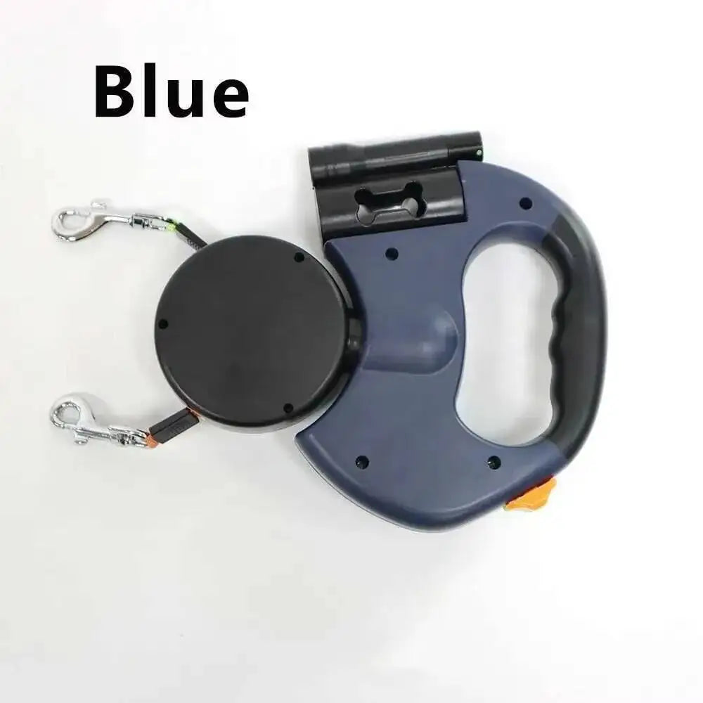 Pawora 360° Dual Retractable Dog Leash