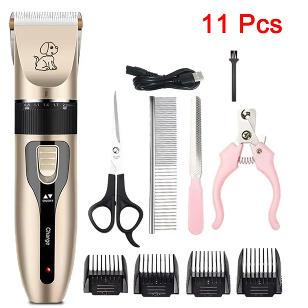 Professional Cordless Pet Grooming Kit