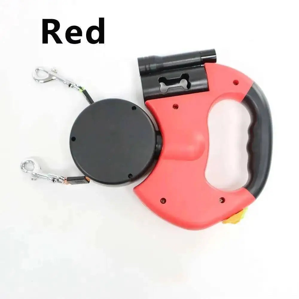Pawora 360° Dual Retractable Dog Leash