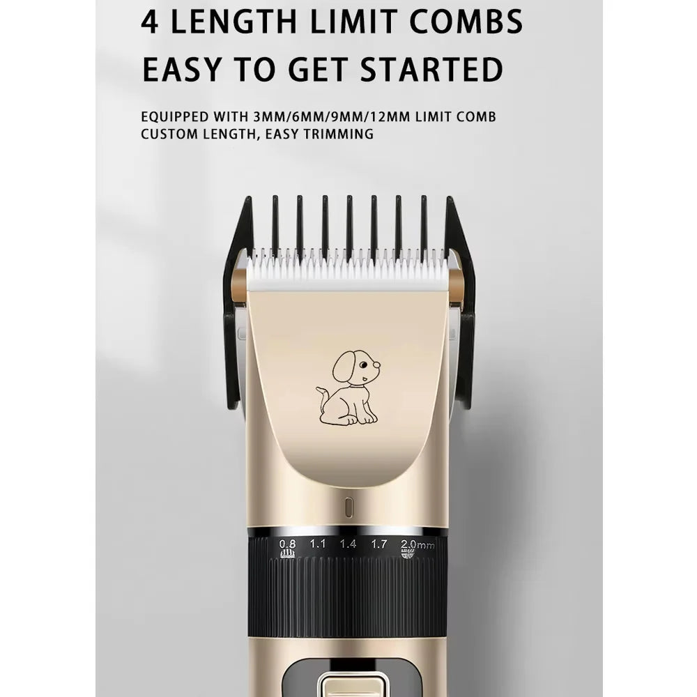 Professional Cordless Pet Grooming Kit