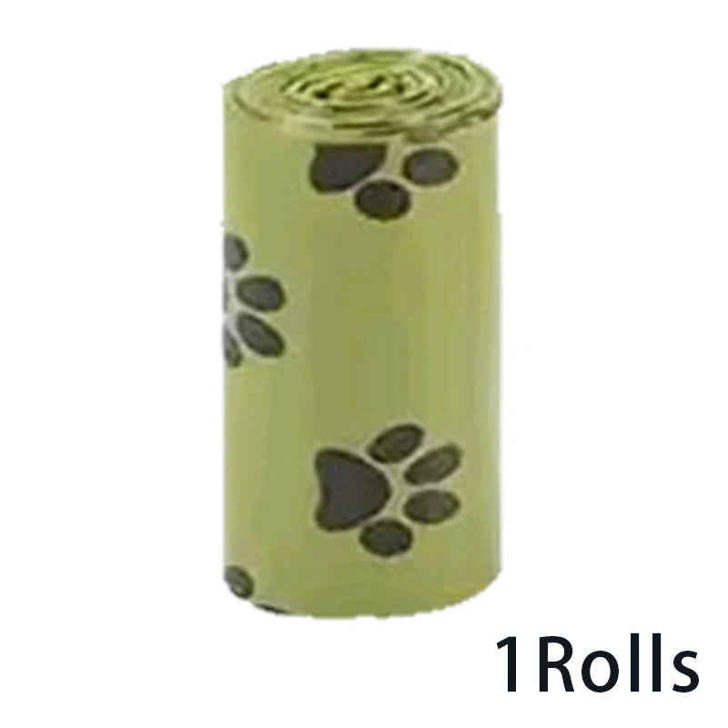 Cornstarch-Based Dog Poop Bags – Leakproof Waste Bag Rolls