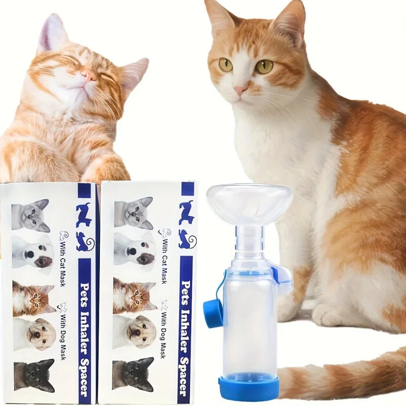 Adjustable Pet Nebulizer Mask – Respiratory Care for Cats & Dogs