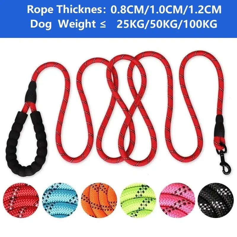 Pawora Reflective Rope Dog Leash