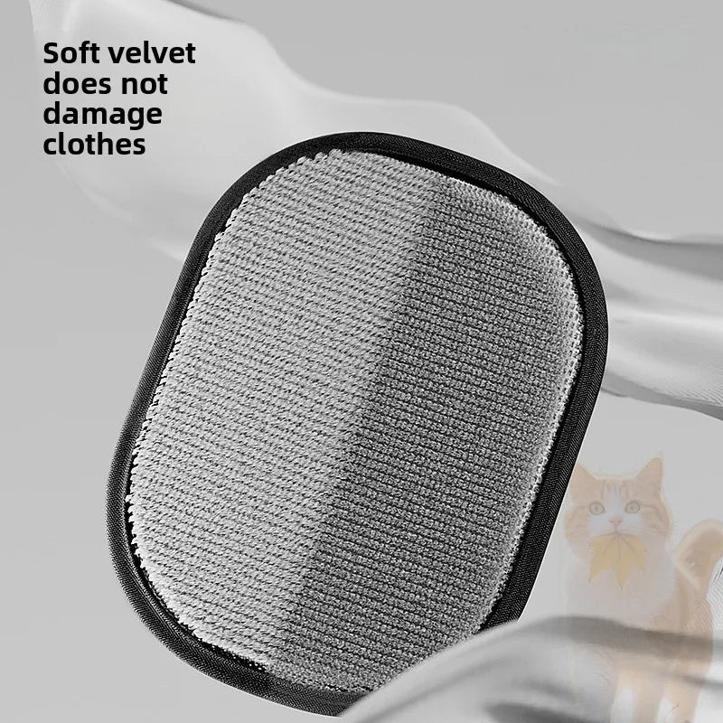Reusable Pet Hair Remover Kit – Lint Roller & Grooming Glove