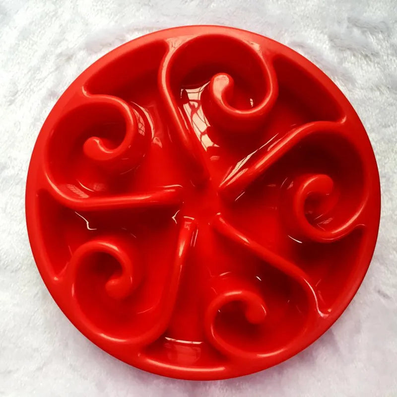 Slow Feeder Dog Bowl – Anti-Gulping Interactive Feeding Bowl
