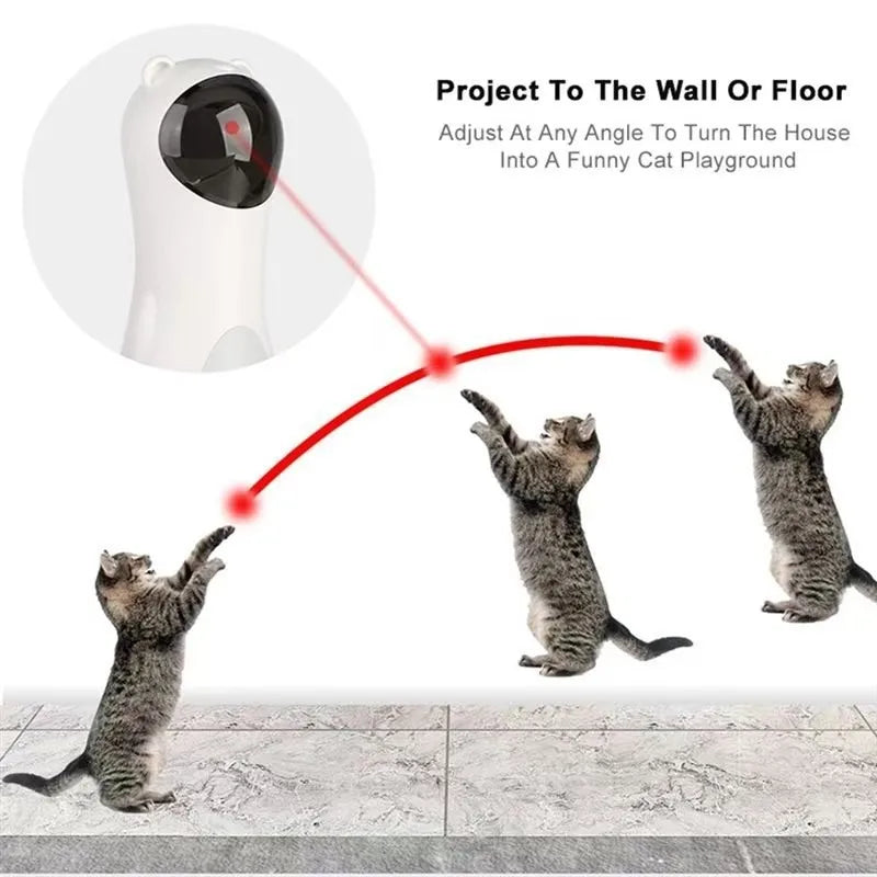 Smart Rotating Laser Toy for Cats
