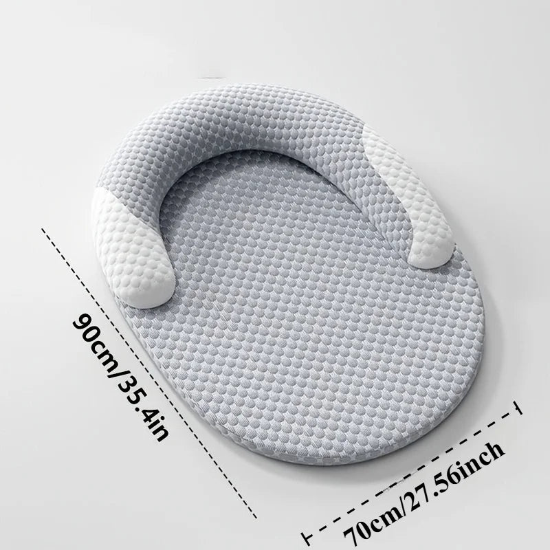 Cooling Orthopedic Pet Bed for Dogs & Cats – Soft Washable Summer Mattress