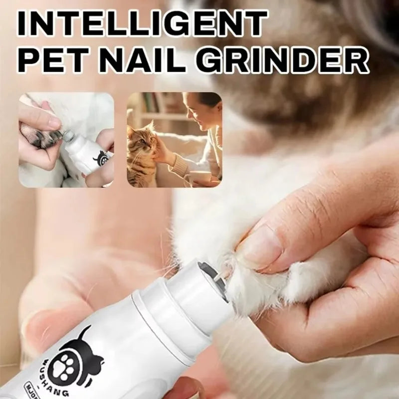 Professional Electric Pet Nail Grinder with LED Display
