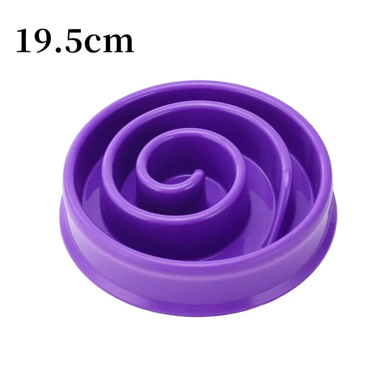 Slow Feeder Dog Bowl – Anti-Gulping Interactive Feeding Bowl
